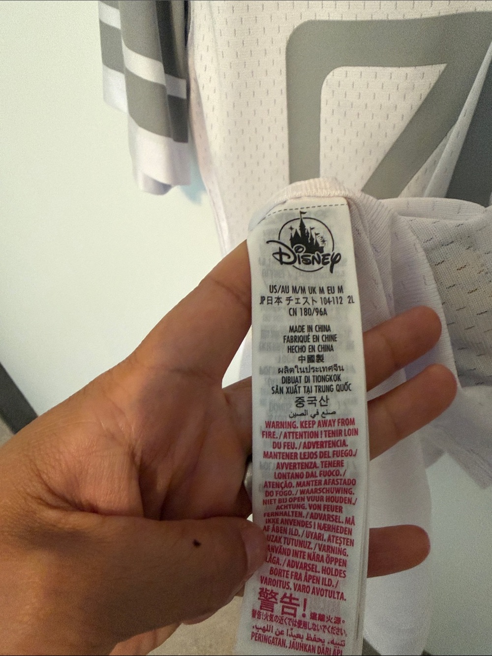 Baymax jersey - authentic purchased at Disneyland - Picture 6 of 9